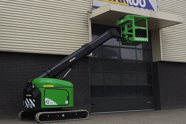 Dutch CF36.10 compacte rupskraan voor hijswerkzaamheden