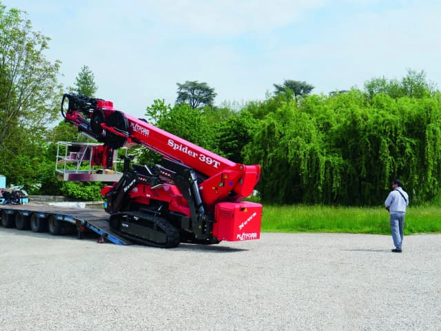 Platform Basket 39T hoogwerker met groot werkbereik