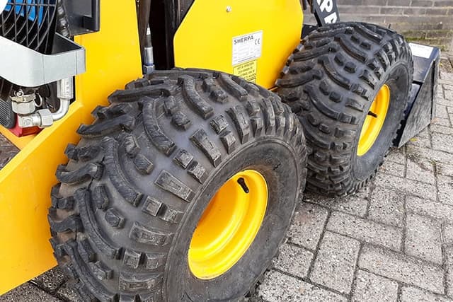 Sherpa 100 minishovel voor werkzaamheden op kleine locaties
