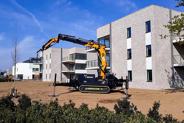 BG Lift CWE525 rupskraan voor nauwkeurig hijsen en positioneren van lasten