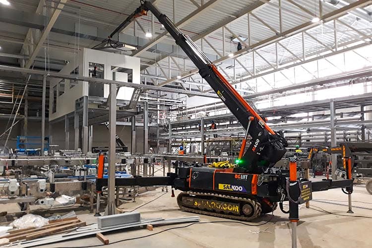 Renting or buying different cranes