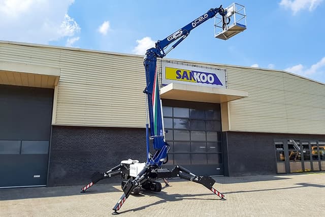 CELA DT Spyder 25 voor bouw en onderhoud CELA DT Spyder 25 spinhoogwerker voor bouw en onderhoud
