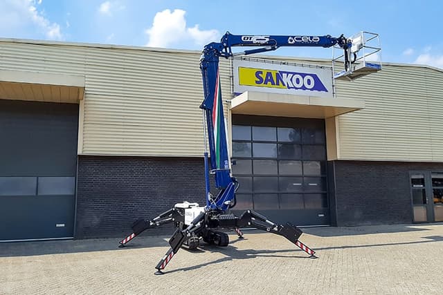CELA DT Crawler 25 voor moeilijk bereikbare plaatsen CELA DT Crawler 25 rupshoogwerker voor moeilijk bereikbare plaatsen