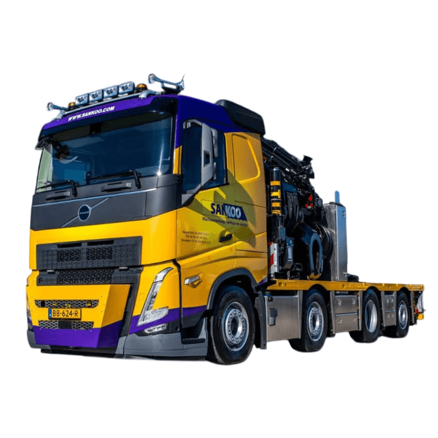 Volvo vrachtwagen met Hiab iq-1188 Volvo vrachtwagen met Hiab iq-1188