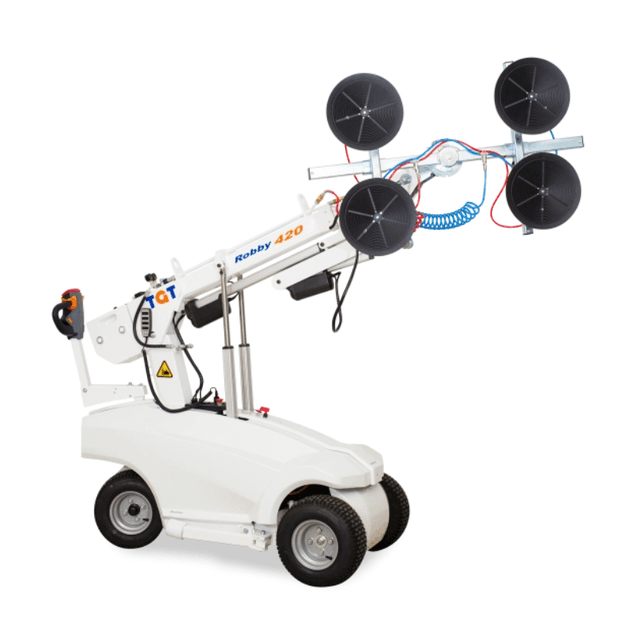Compacte Robby 420 glasrobot Compacte Robby 420 glasrobot voor het plaatsen van glas