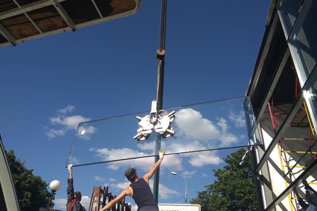 Righetti vacuüm glasheffer Righetti vacuüm glasheffer voor professionele bouw- en montageprojecten