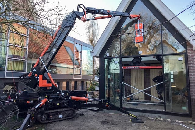 BG Lift M250 compactkraan Compacte BG Lift M250 minihijskraan