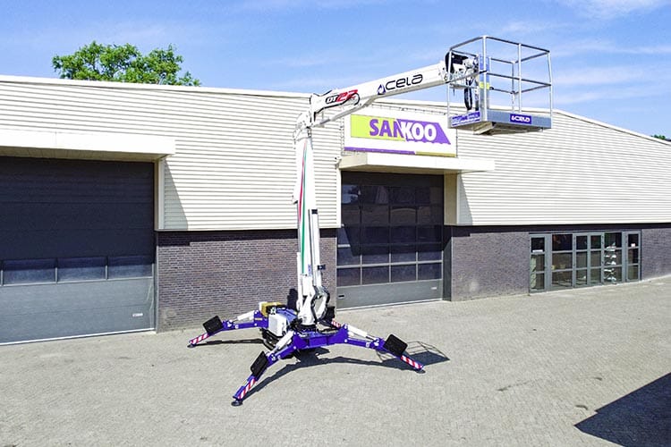 Double telescopic construction