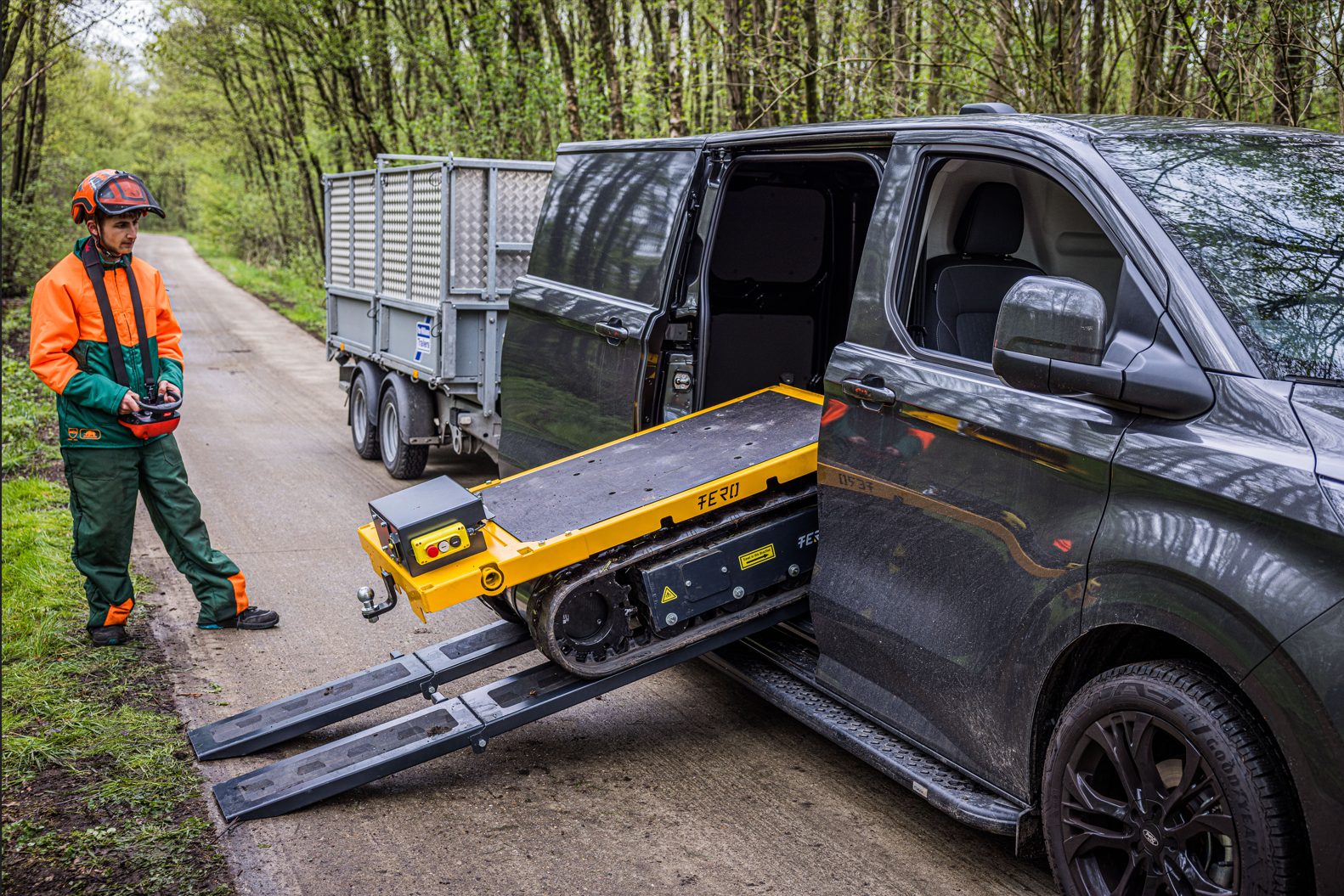 Efficient transport on any surface