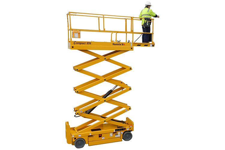 Compact electric scissor lift