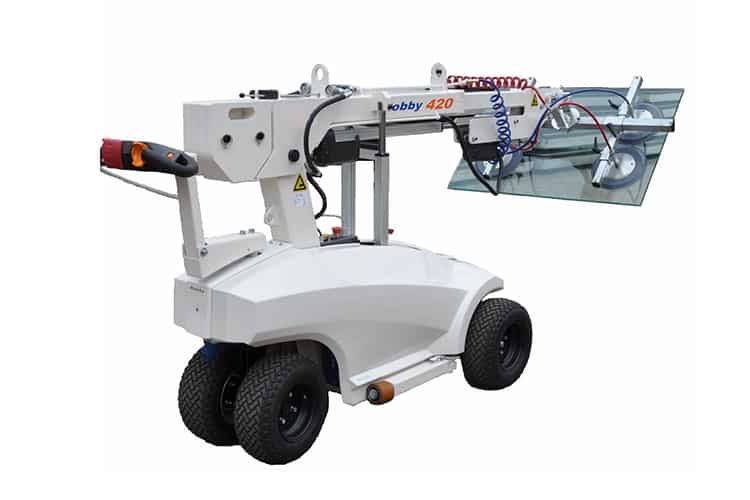 Powerful, compact glass robot